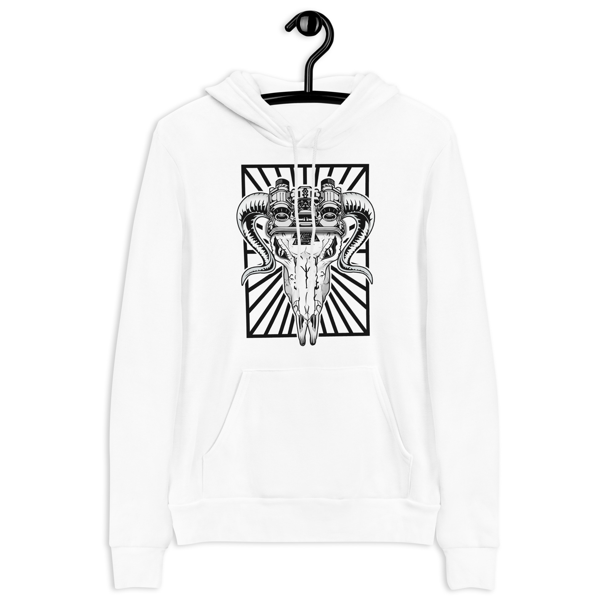 Hoodie with Anti terror print